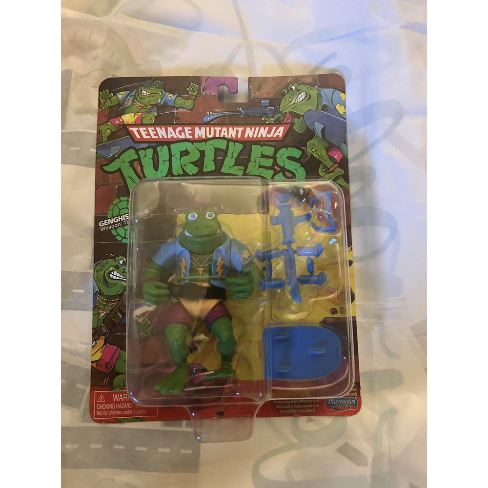 Teenage‎ Mutant Ninja Turtles Genghis Frog 2023 Retro Classic Figure NEW